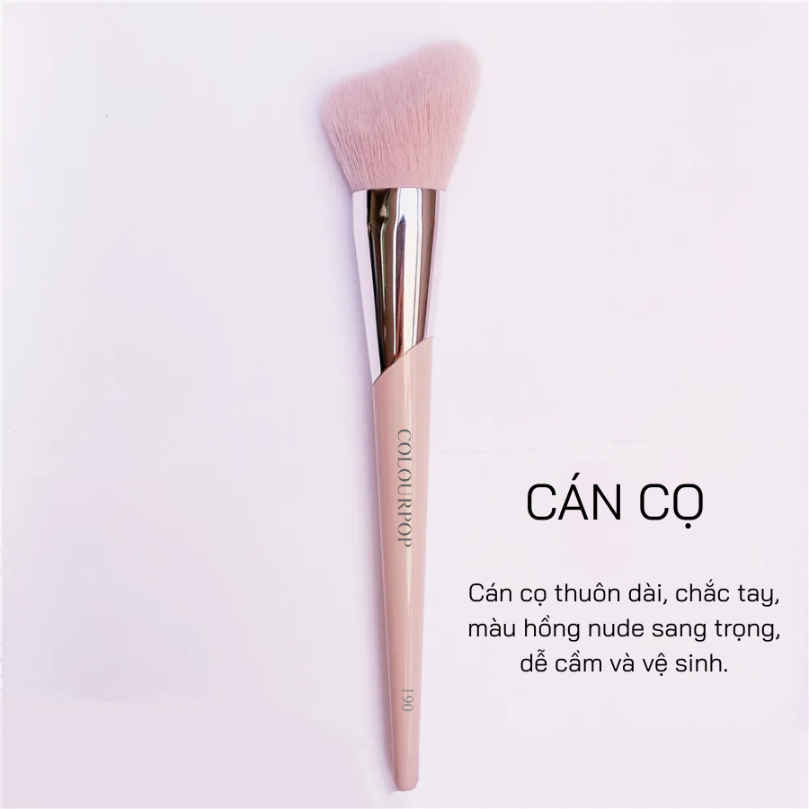 Cọ Tạo Khối Và Má Kem Đầu Xéo Lõm COLOURPOP Multi-purpose Brush C190